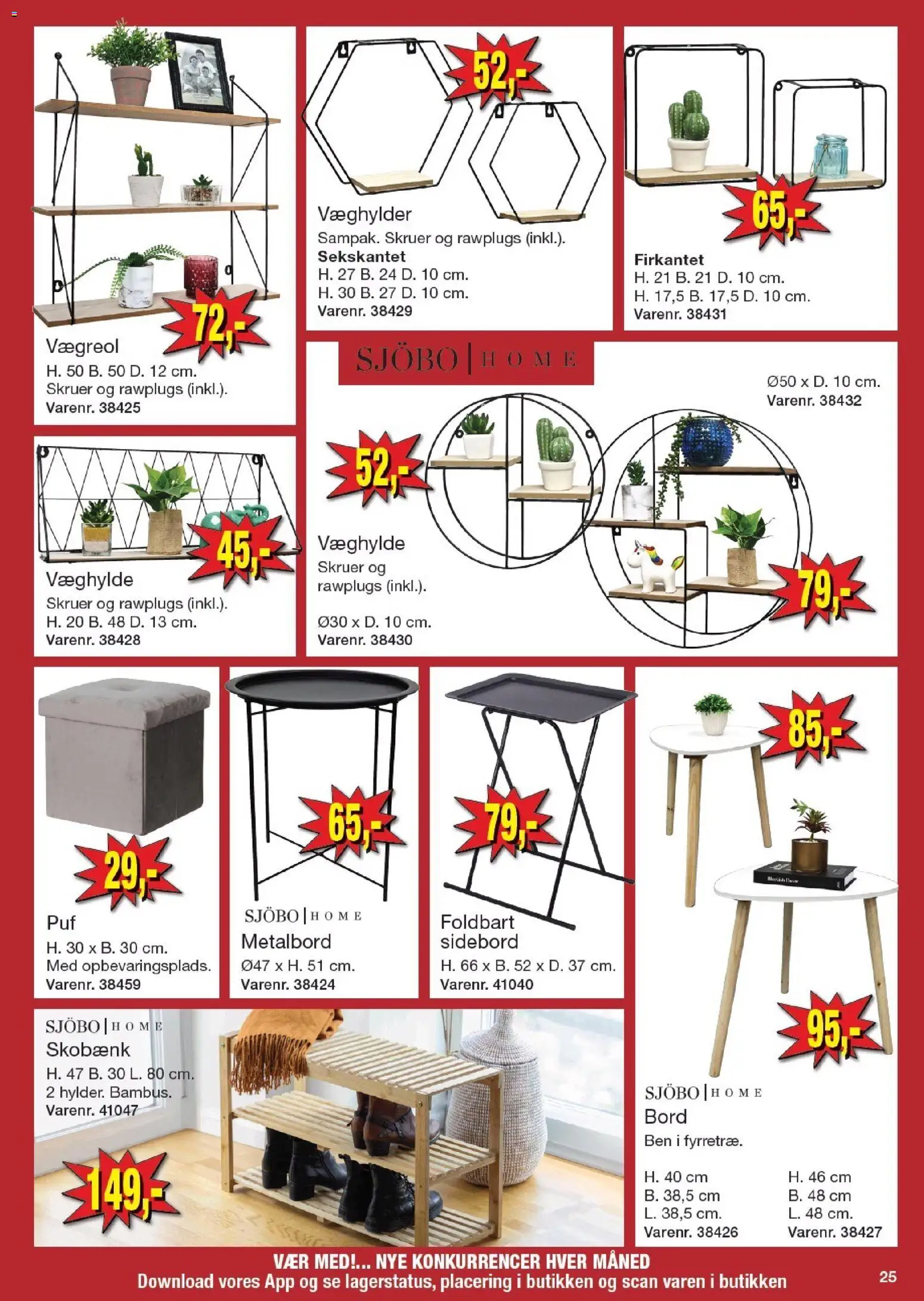 Harald Nyborg tilbudsavis – gyldig fra 13.11.2025 | Side: 27 | Produkter: Bord
