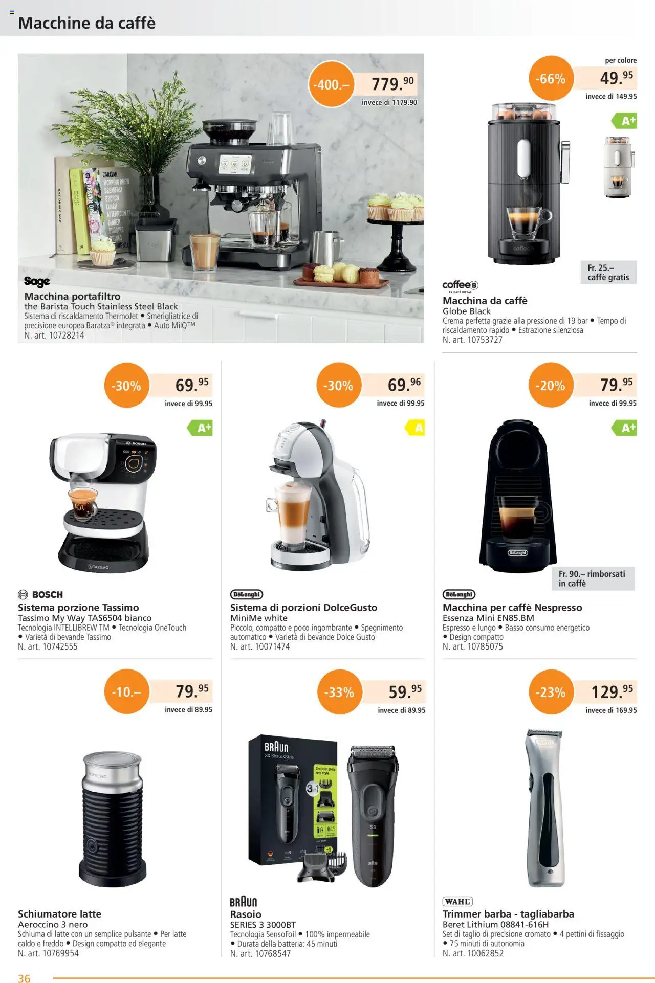 Fust Aktionen IT ab 28.07.2025 | Seite: 36 | Produkte: Pudding, Bosch