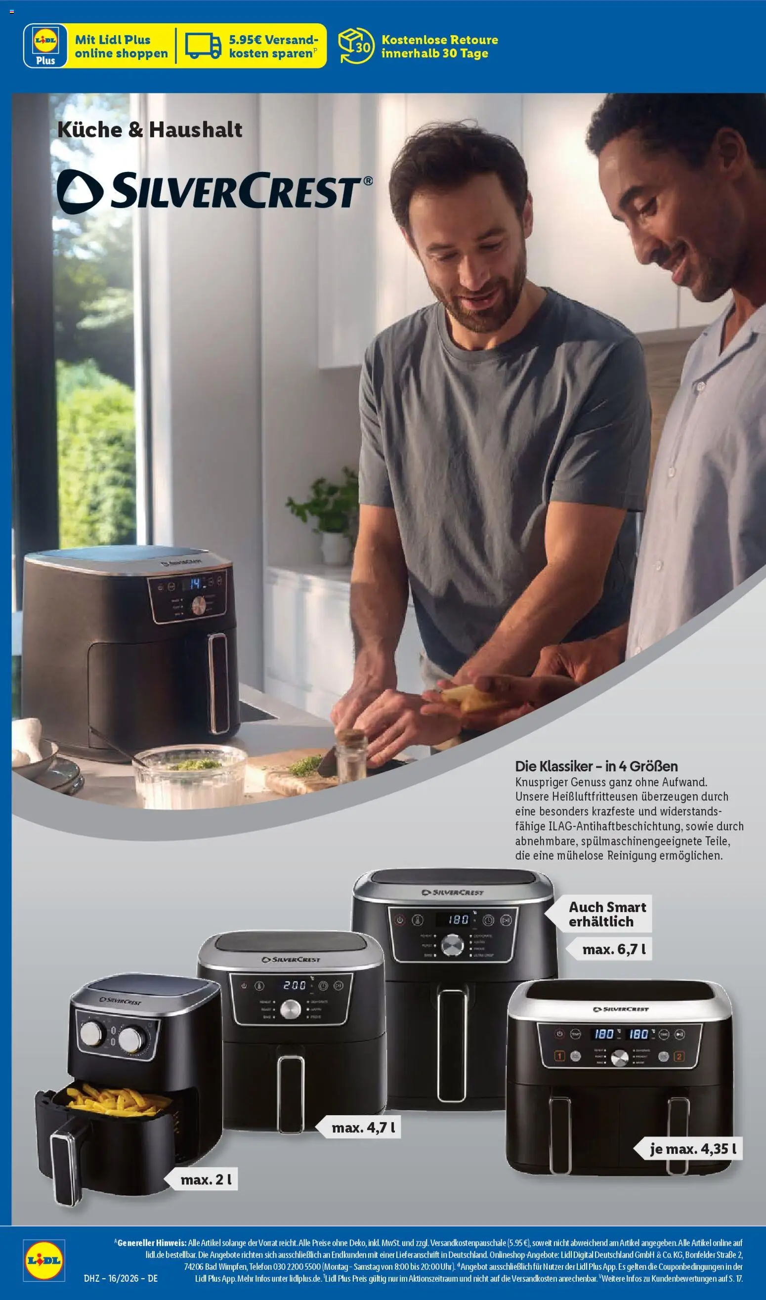 Lidl Německo leták od 13.04.2026 | Strana: 34 | Produkty: Telefon