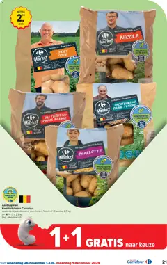 Carrefour folder week 48 - Voorbeeld van een folder van Carrefour, geldig van 26.11.2025 | Pagina: 21 | Producten: Friet