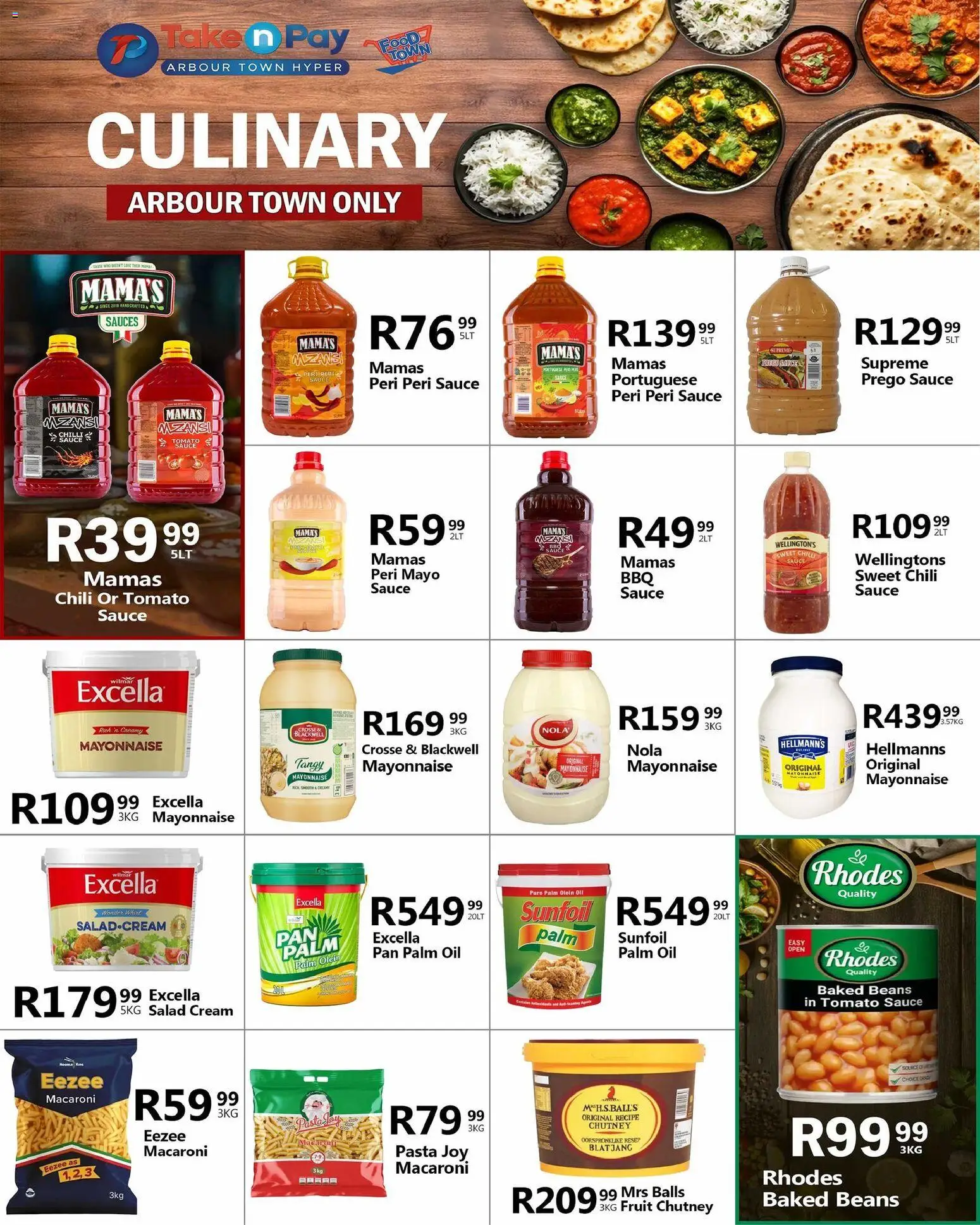 New Take n Pay catalogue – valid from 27.10.2025 | Page: 31 | Products: Beans, Baked beans, Cream, Sauce