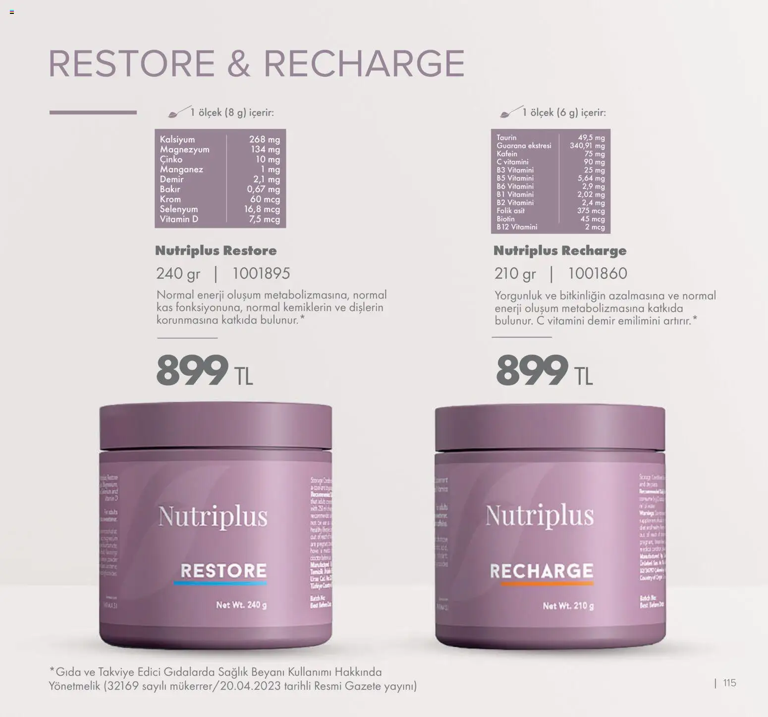 Farmasi Katalog - 01.01.2026 tarihinden itibaren geçerlidir | Sayfa: 115