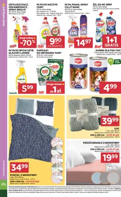 Pogląd oferty "Stokrotka Gazetka" - ważna od 12.02.2026 | Strona: 38 | Produkty: Pościel, Meglio, Karma dla psa, Owoce