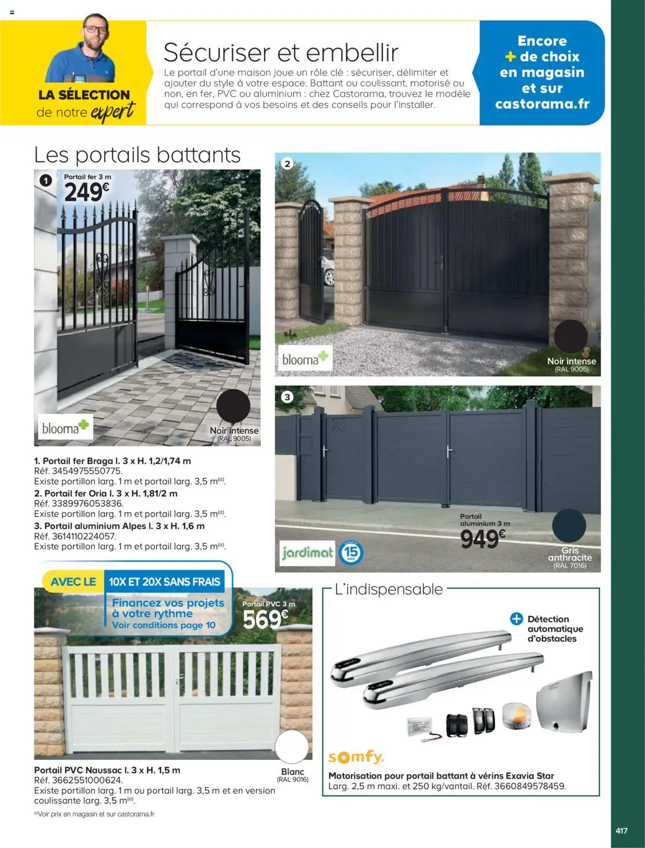 {H1} | Page: 417 | Produits: Clé, Portail