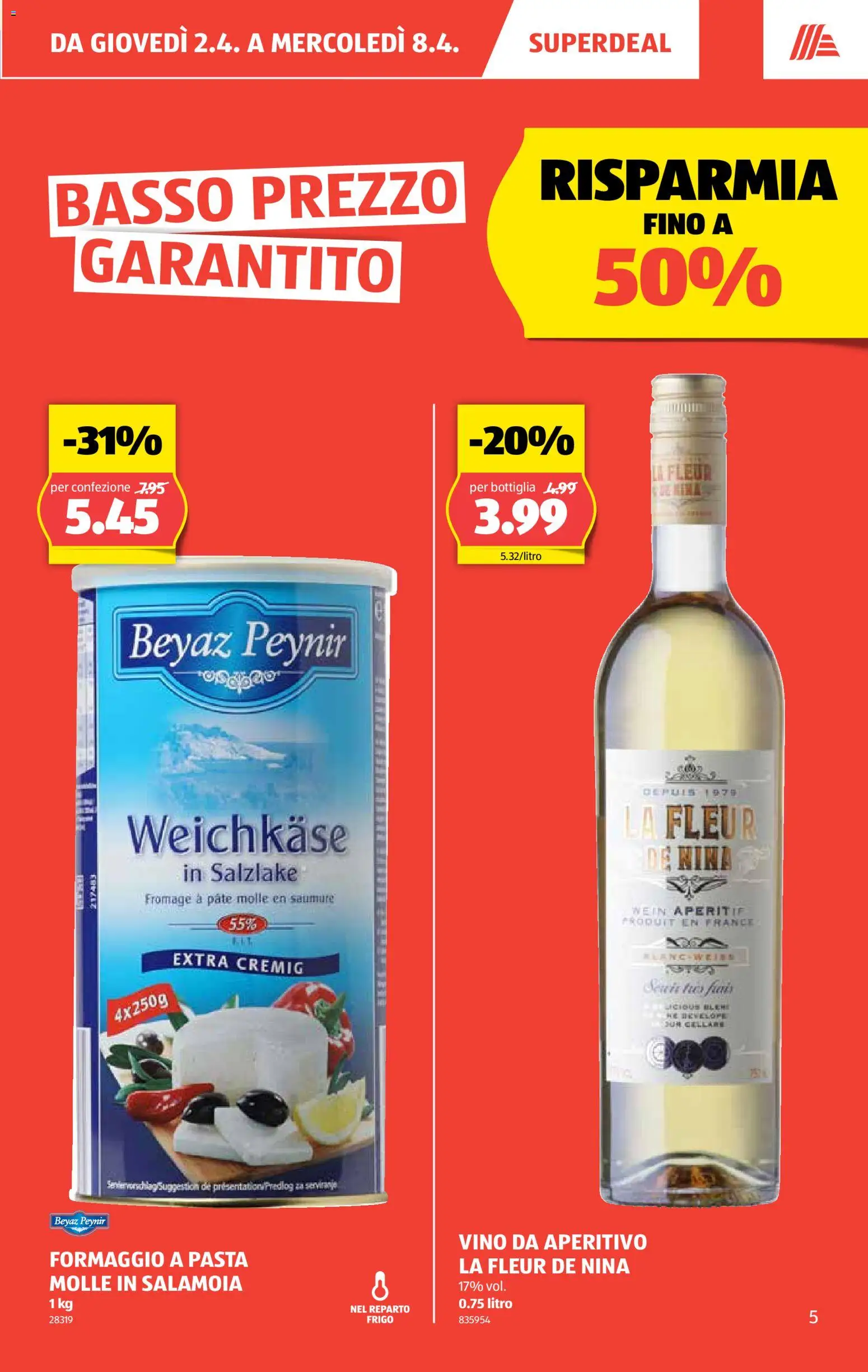 Aldi aktionen IT – gültig ab 02.04.2026 | Seite: 6 | Produkte: Wein, Pasta