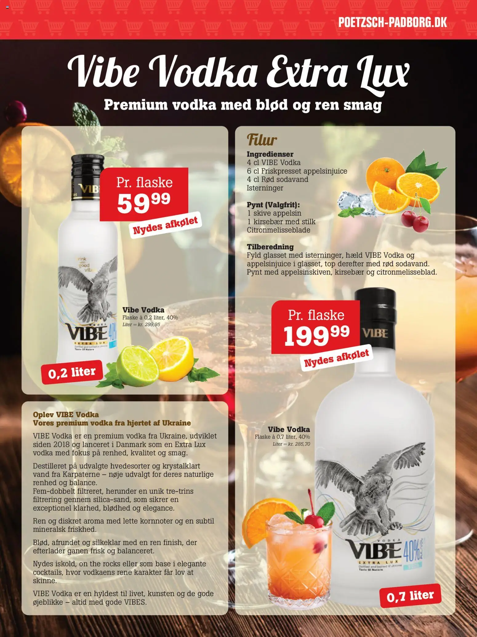 Poetzsch Padborg tilbudsavis – gyldig fra 30.04.2026 | Side: 21 | Produkter: Appelsinjuice, Vodka, Sodavand, Søm