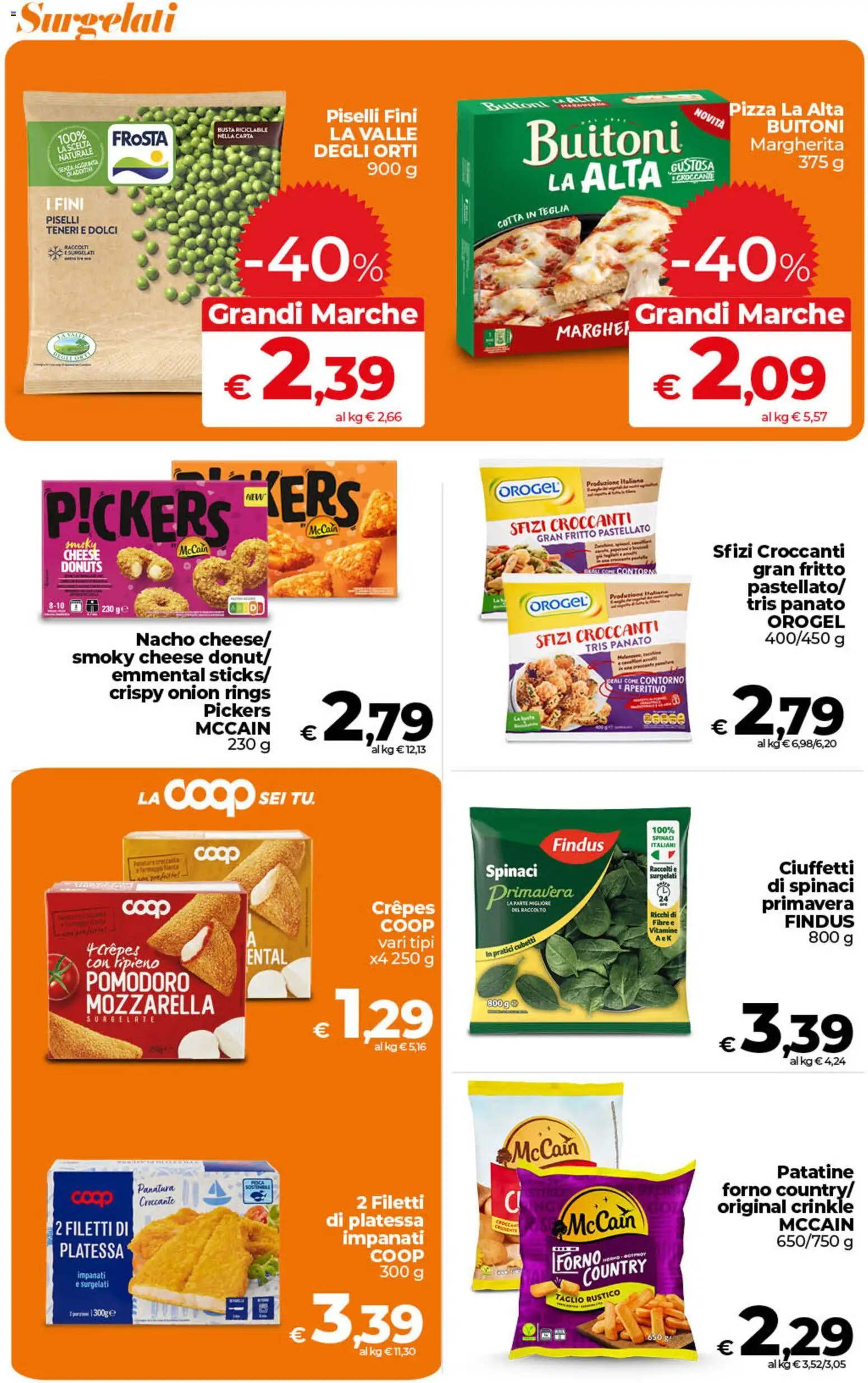 Volantino Ipercoop del 13.02.2026 | Pagina: 29 | Prodotti: Mozzarella, Pomodoro, Emmental, Aperitivo