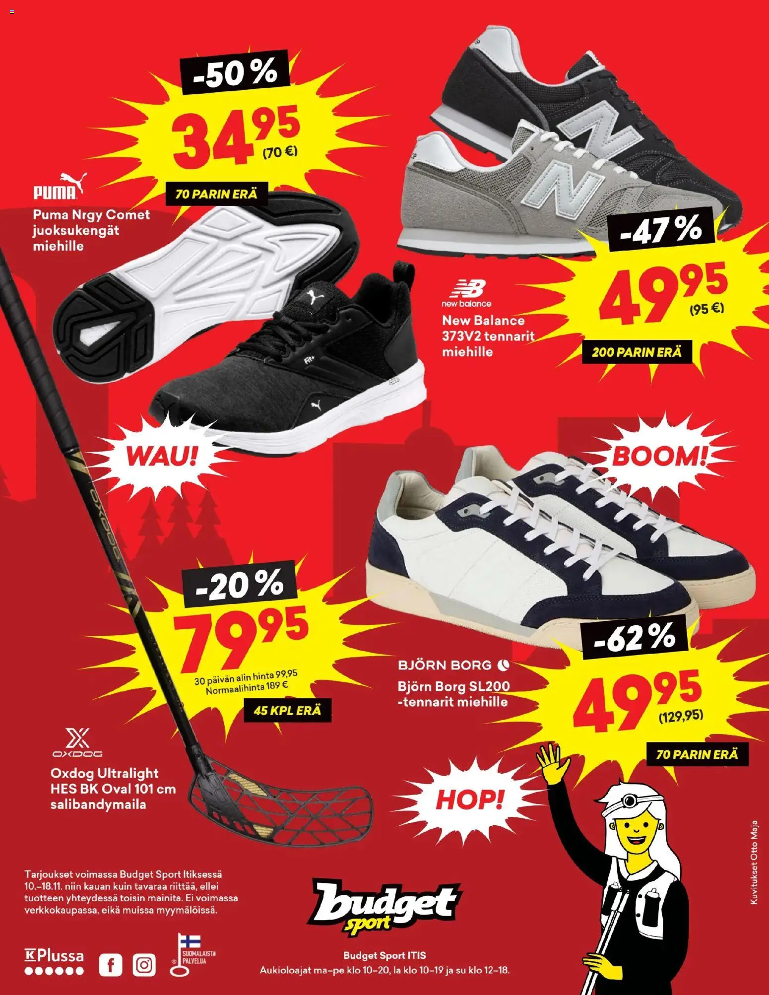 Budget Sport tarjoukset – voimassa 10.11.2025 alkaen | Sivu: 4