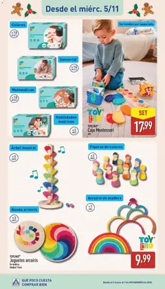 Vista previa Aldi folleto Península válido desde el 02.11.2025 | Página: 14 | Productos: Juguetes, Caja