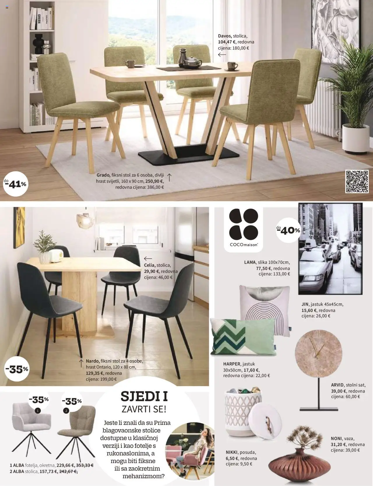 Prima katalog | vrijedi od 01.01.2025 | Stranica: 60 | Proizvodi: Jastuk, Stol