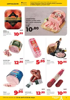 Vista previa Alimerka folleto Asturias válido desde el 23.04.2026 | Página: 3 | Productos: Jamón, Jamón cocido, Horno