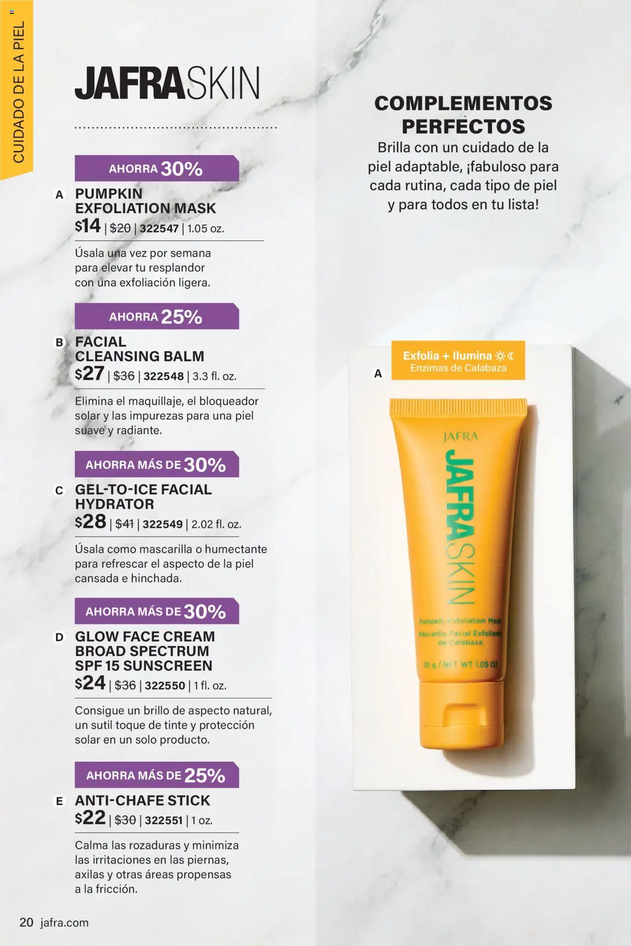 JAFRA folleto │ válido desde el 01.10.2025 | Página: 20 | Productos: Tinte, Πράσινο τσάι, Mascarilla facial, Γαύρος