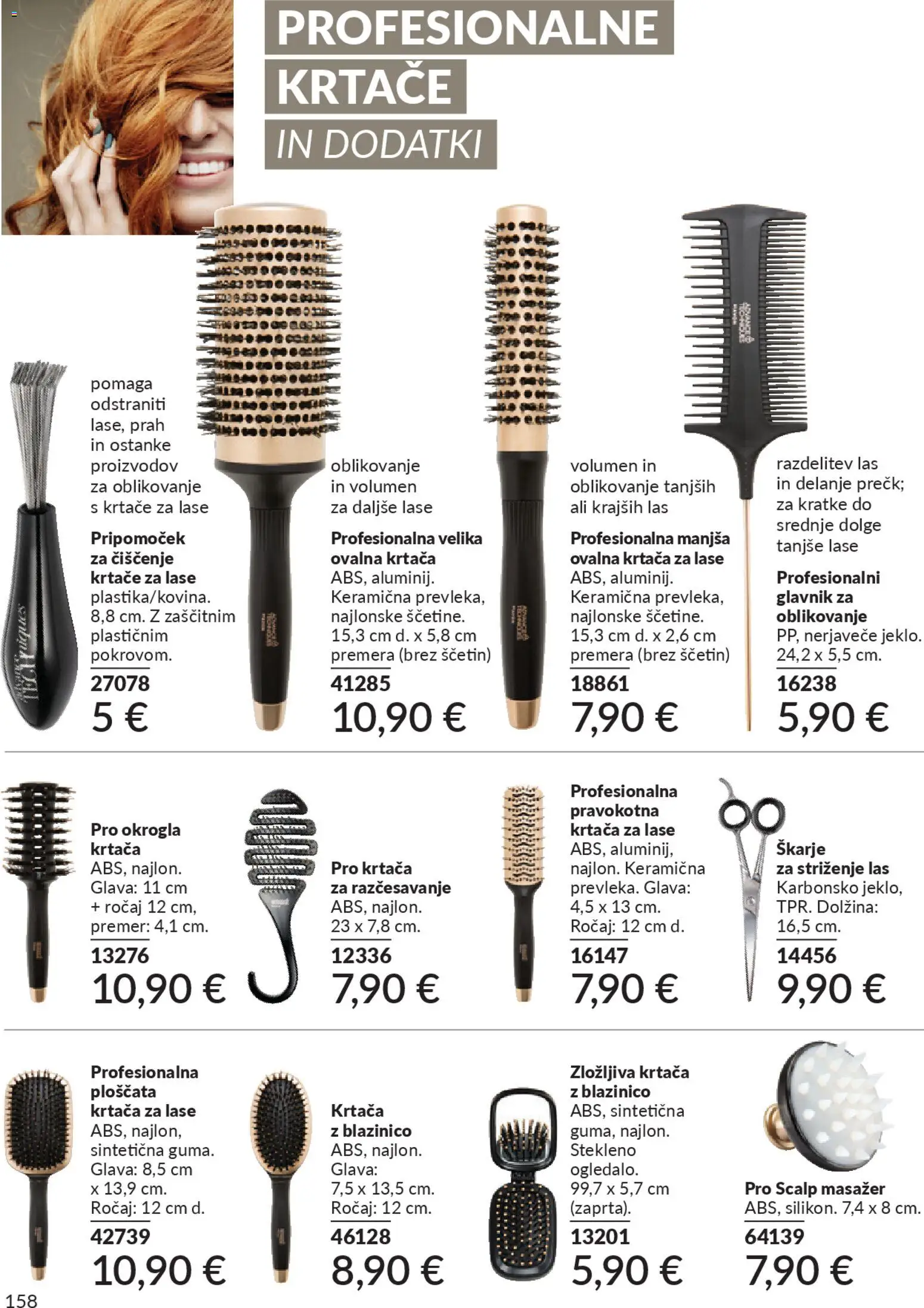 Novi Avon katalog ponudbe – veljaven od 29.12.2025 | Stran: 158 | Izdelki: Glavnik, Krtaca