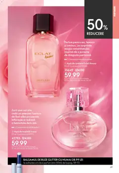 Ofertele Oriflame valabile de la 15.04.2026 | Pagină: 69 | Produse: Toaletă, Parfum, Apă de toaletă, Apă