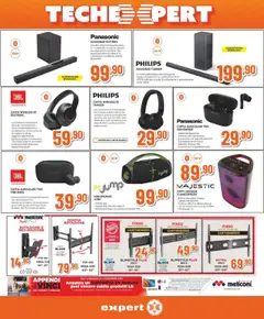 Volantino Expert del 11.09.2025 | Pagina: 18 | Prodotti: Auricolari, Tè, Soundbar, Batteria