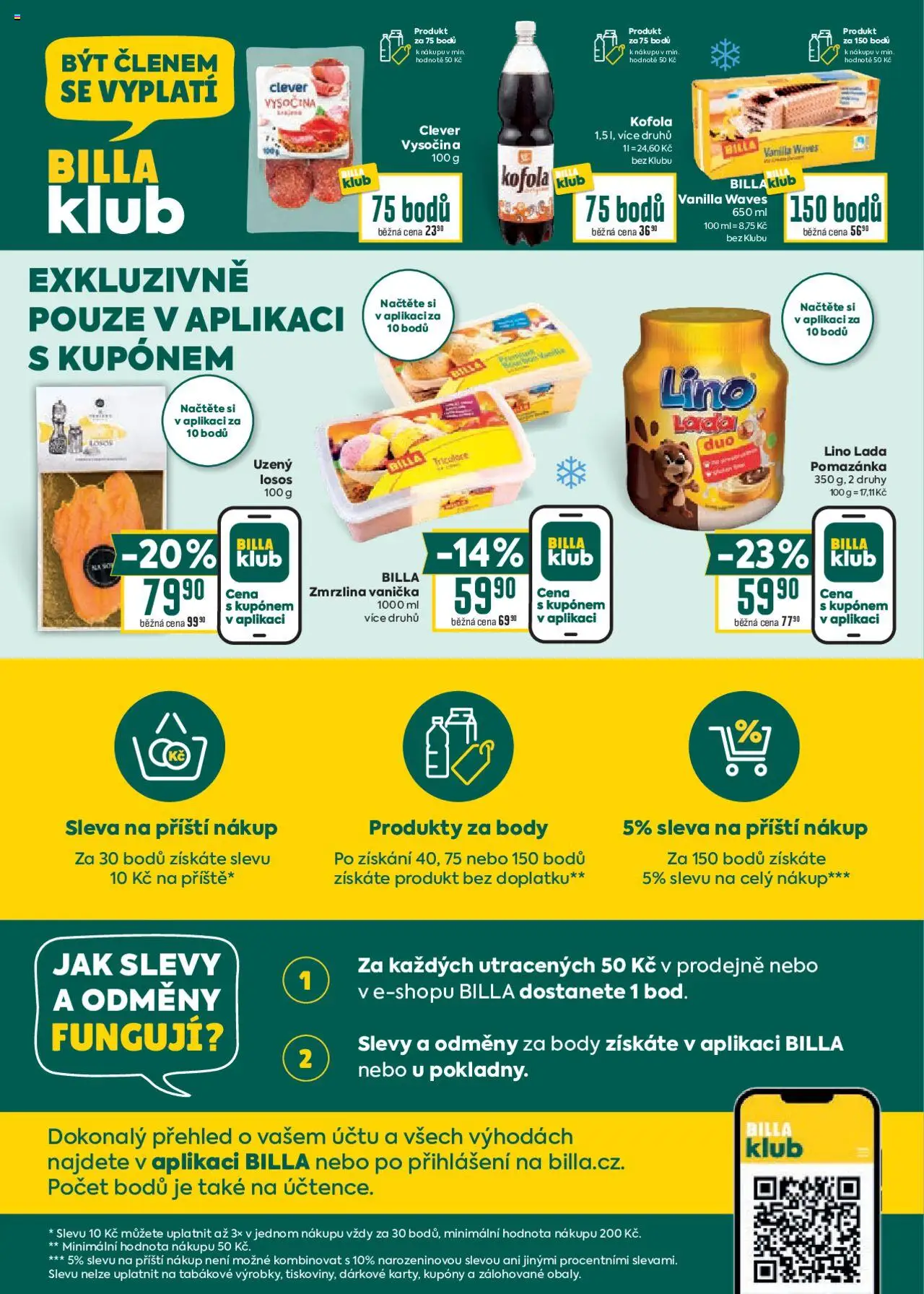 Billa Velký leták od 02.07.2025 | Strana: 30 | Produkty: Losos, Kofola, Vysočina, Clever