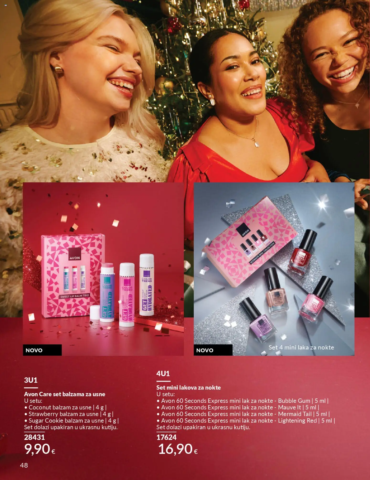 Avon katalog | vrijedi od 01.12.2025 | Stranica: 52 | Proizvodi: Balzam za usne, Lak za nokte