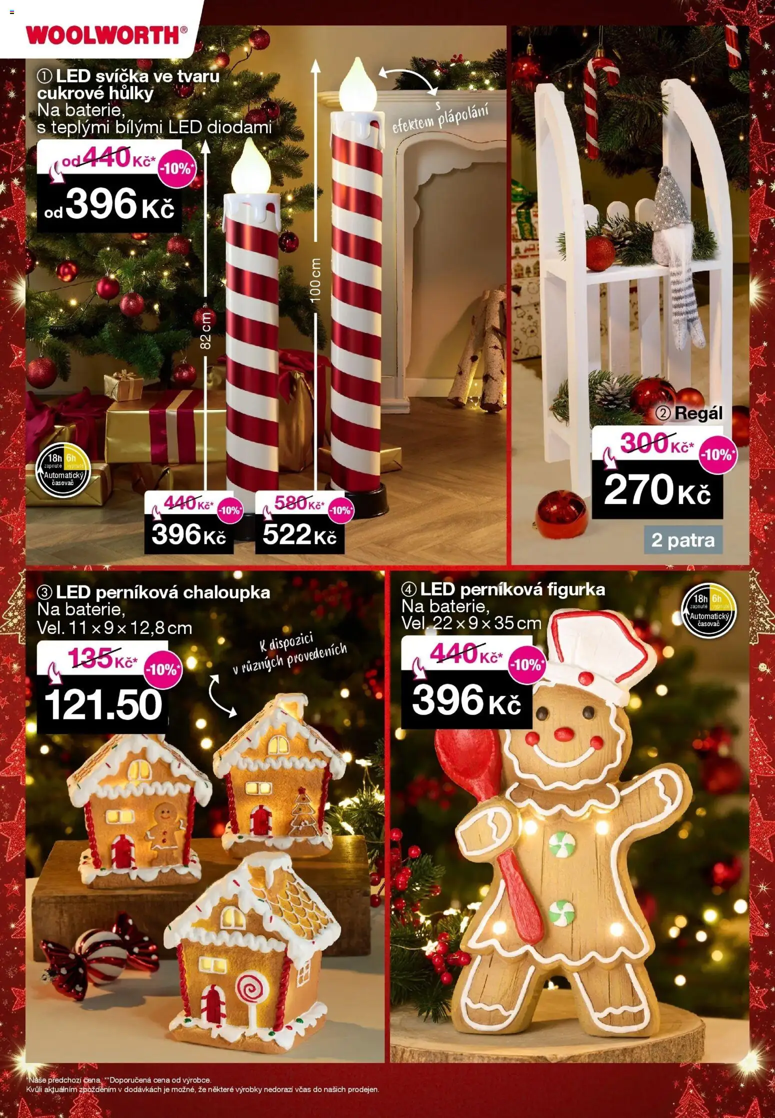 Woolworth leták od 14.11.2025 | Strana: 16 | Produkty: Svíčka, Regál, Časovač, LED