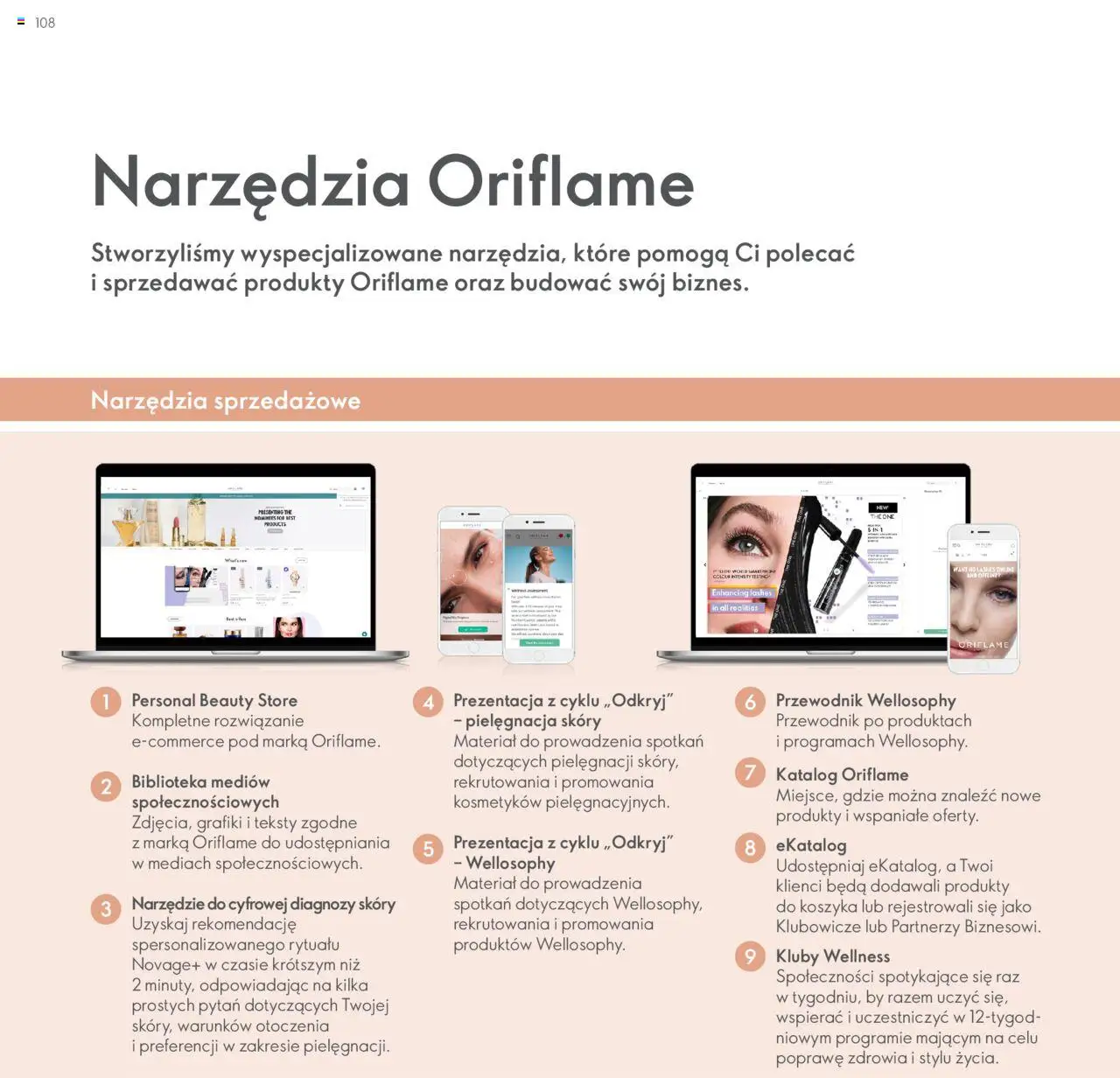 Oriflame Katalog - Strefa Korzyści Premium od 23.01.2024 | Strona: 108 | Produkty: Biblioteka