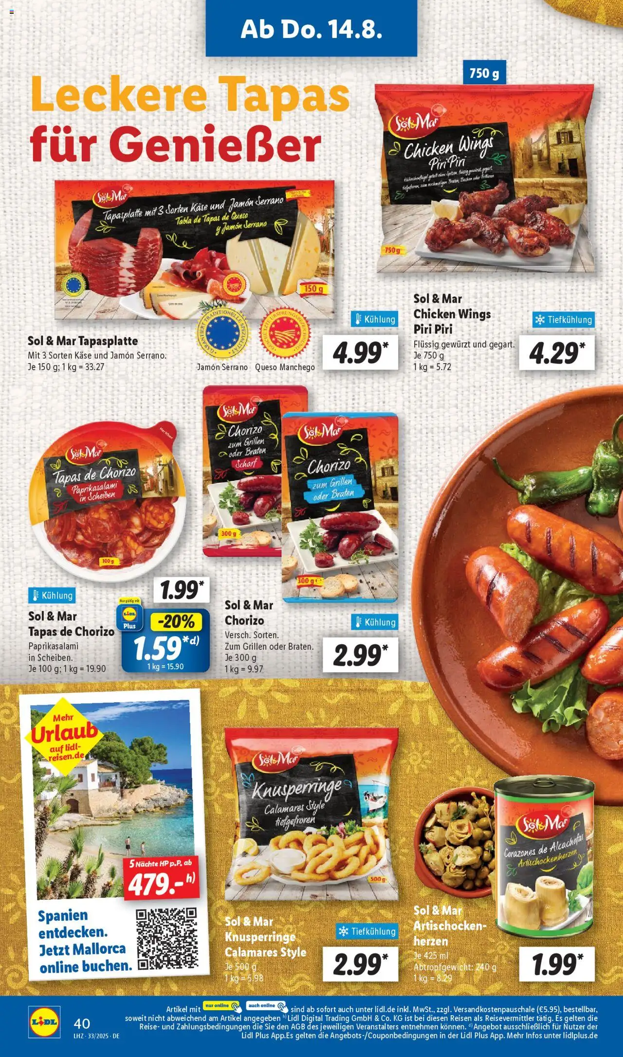 Lidl Prospekt 	 - gültig ab dem 11.08.2025 | Seite: 48 | Produkte: HP, Käse