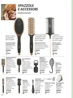 Anteprima del volantino Avon - campagna 12/2025 valido a partire dal 01.12.2025 | Pagina: 204 | Prodotti: Spazzola, Pettine, Cappuccio