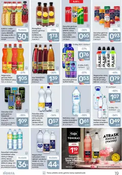 NORFA leidinys galioja nuo 05.03.2026 | Puslapis: 19 | Prekių: Gaivusis gėrimas, Tonikas
