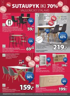 JYSK leidinys galioja nuo 06.01.2026 | Puslapis: 18 | Prekių: Indauja, Stalas, Kėdė, Spintelė