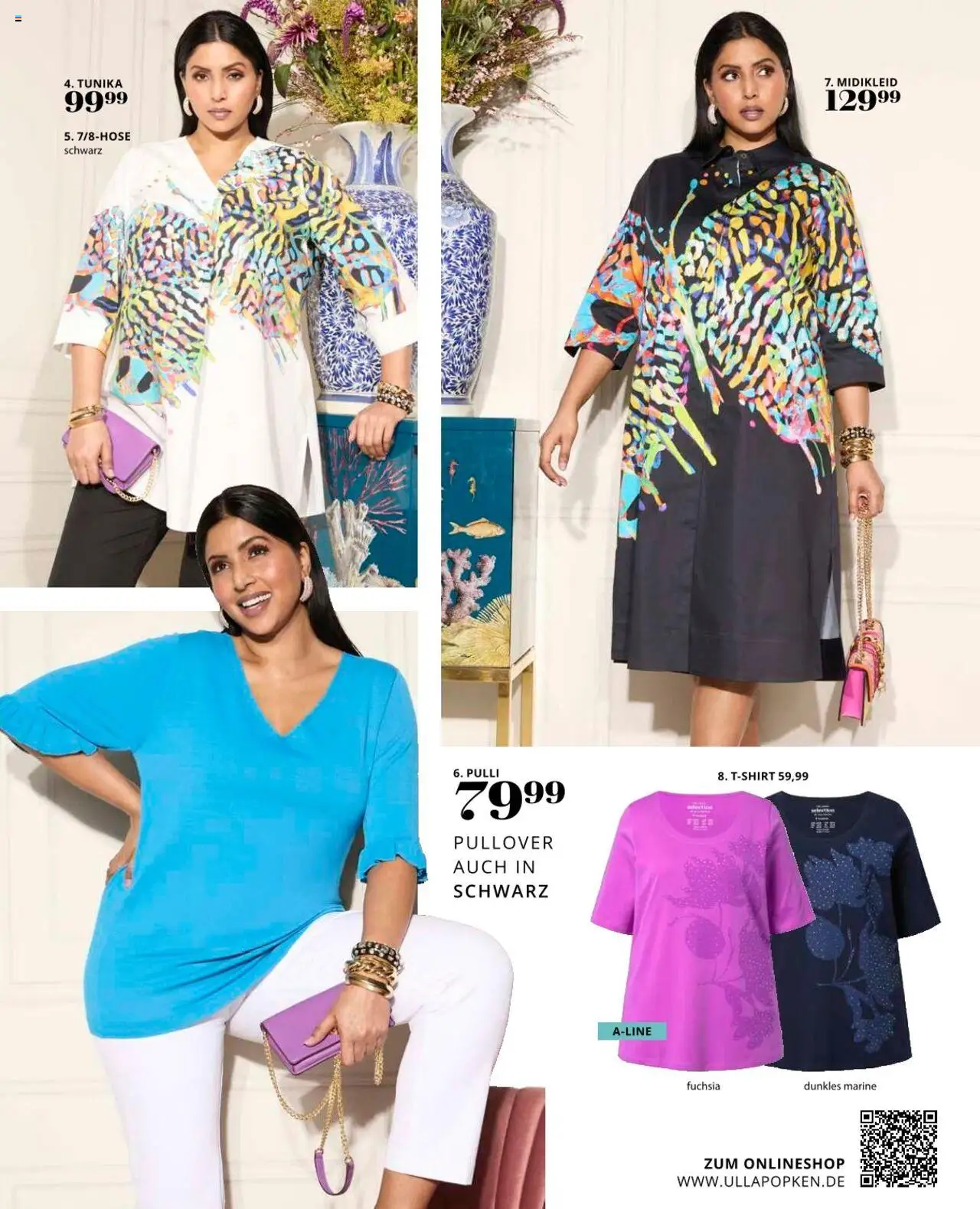 Ulla Popken Prospekt 	 - gültig ab dem 01.08.2025 | Seite: 61 | Produkte: Midikleid, Pullover