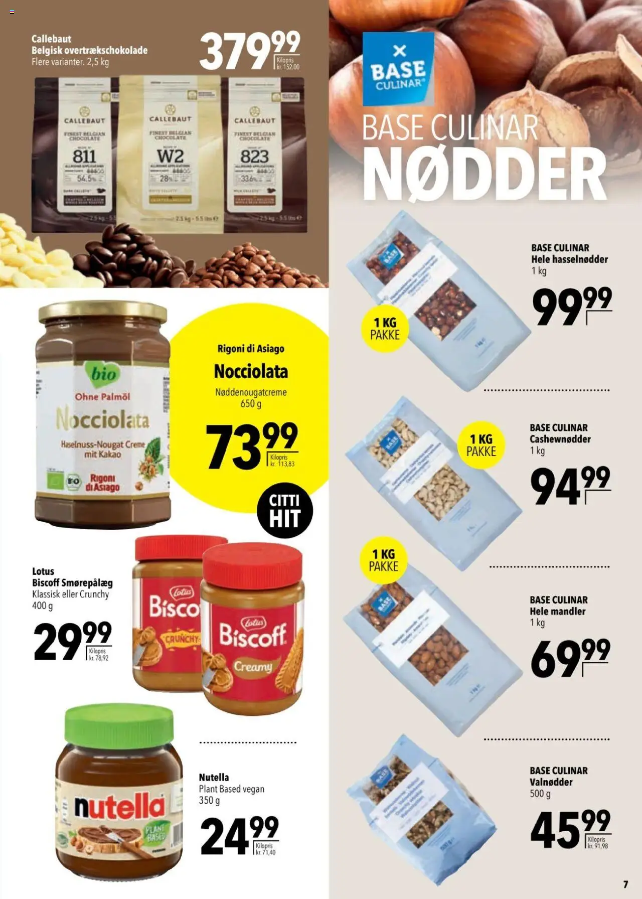 CITTI Tilbudsavis gyldig fra 13.08.2025 | Side: 7 | Produkter: Creme, Kakao, Hasselnødder, Nutella