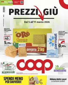 Anteprima del volantino COOP volantino Milano valido a partire dal 05.03.2026