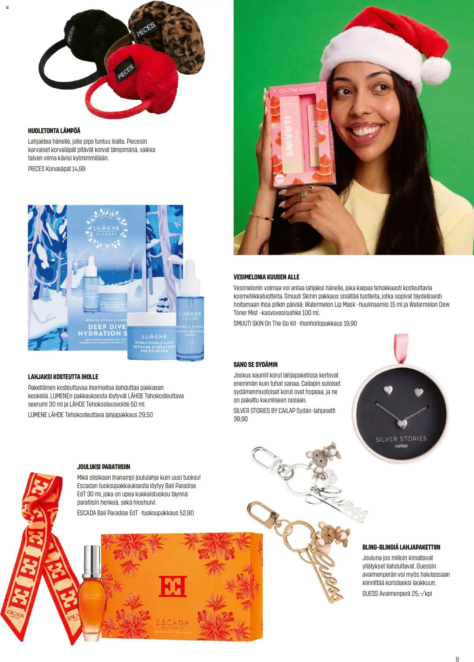 Sokos tarjoukset – voimassa 12.11.2025 alkaen | Sivu: 9 | Tuotteet: Tuoksu, Seerumi, Voi, Pipo