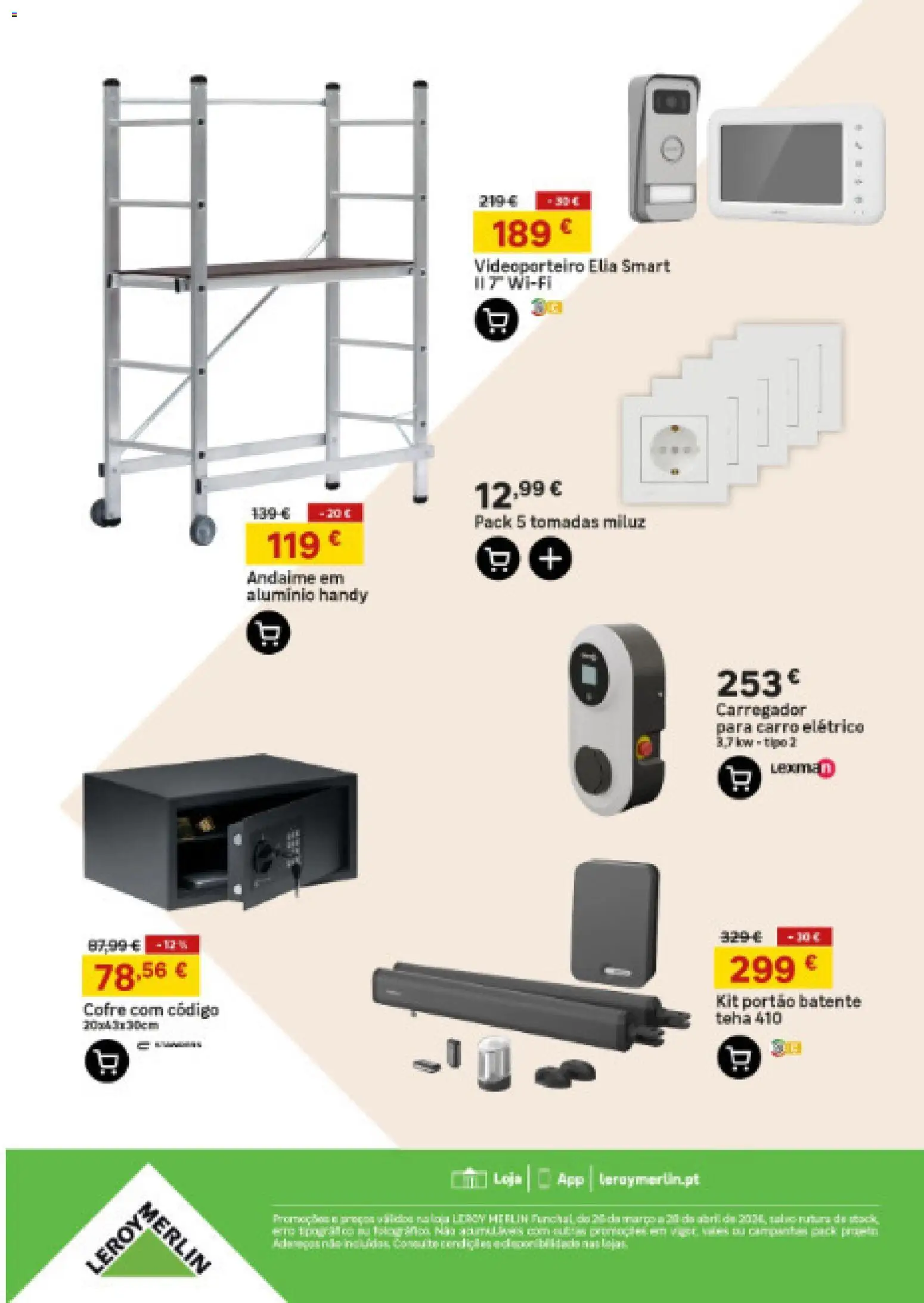 Leroy Merlin Arquipélago da Madeira │ válido de 26.03.2026 | Página: 21 | Produtos: Portão