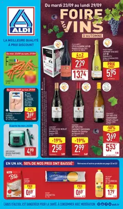 Aldi - Prévisualisation de Aldi catalogue semaine 39 valide à partir de 23.09.2025