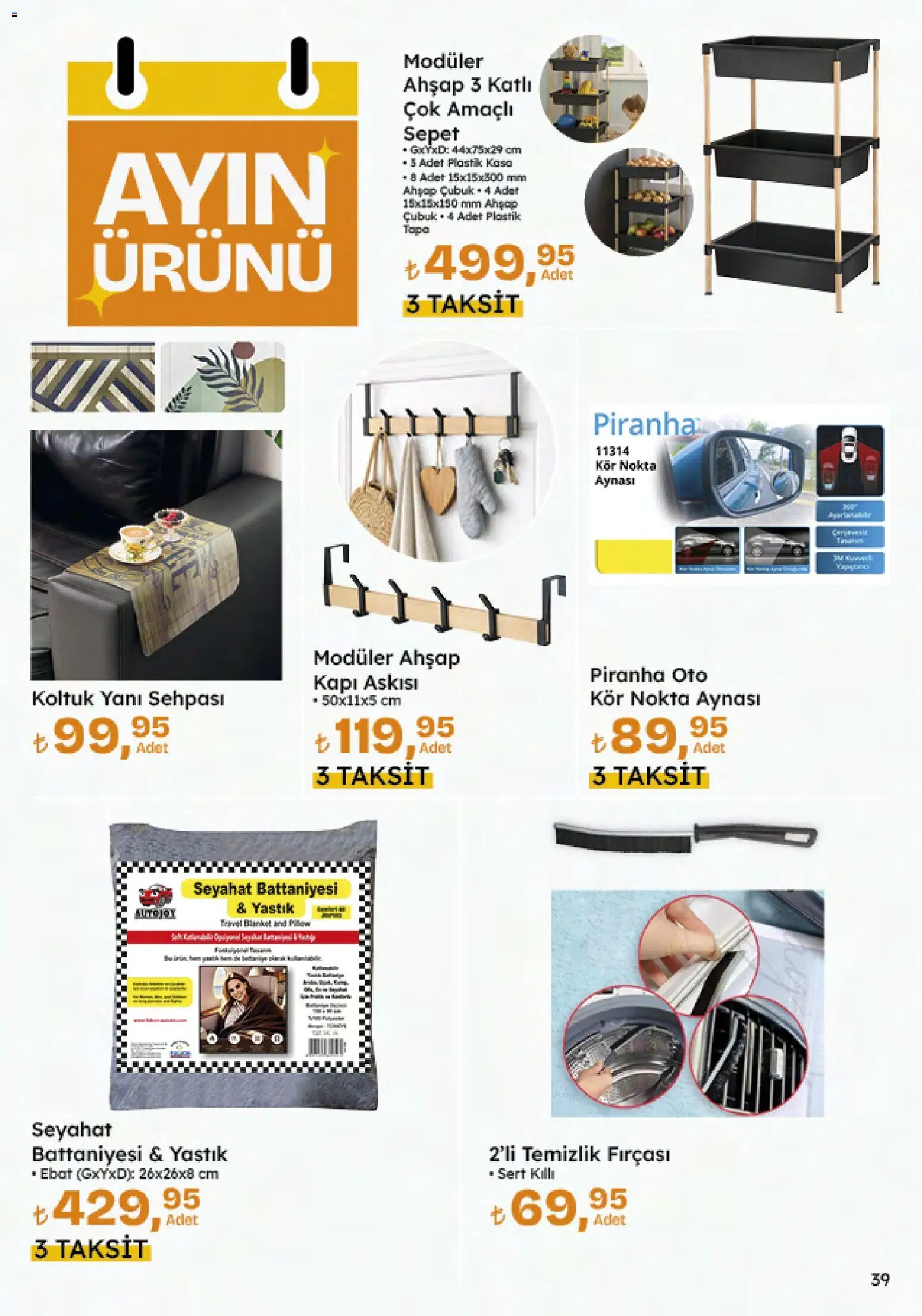 Migros Katalog - 5M Migroskop Dijital - 26.03.2026 tarihinden itibaren geçerlidir | Sayfa: 137 | Ürünler: Koltuk, Sepet, Kapı askısı, Kasa