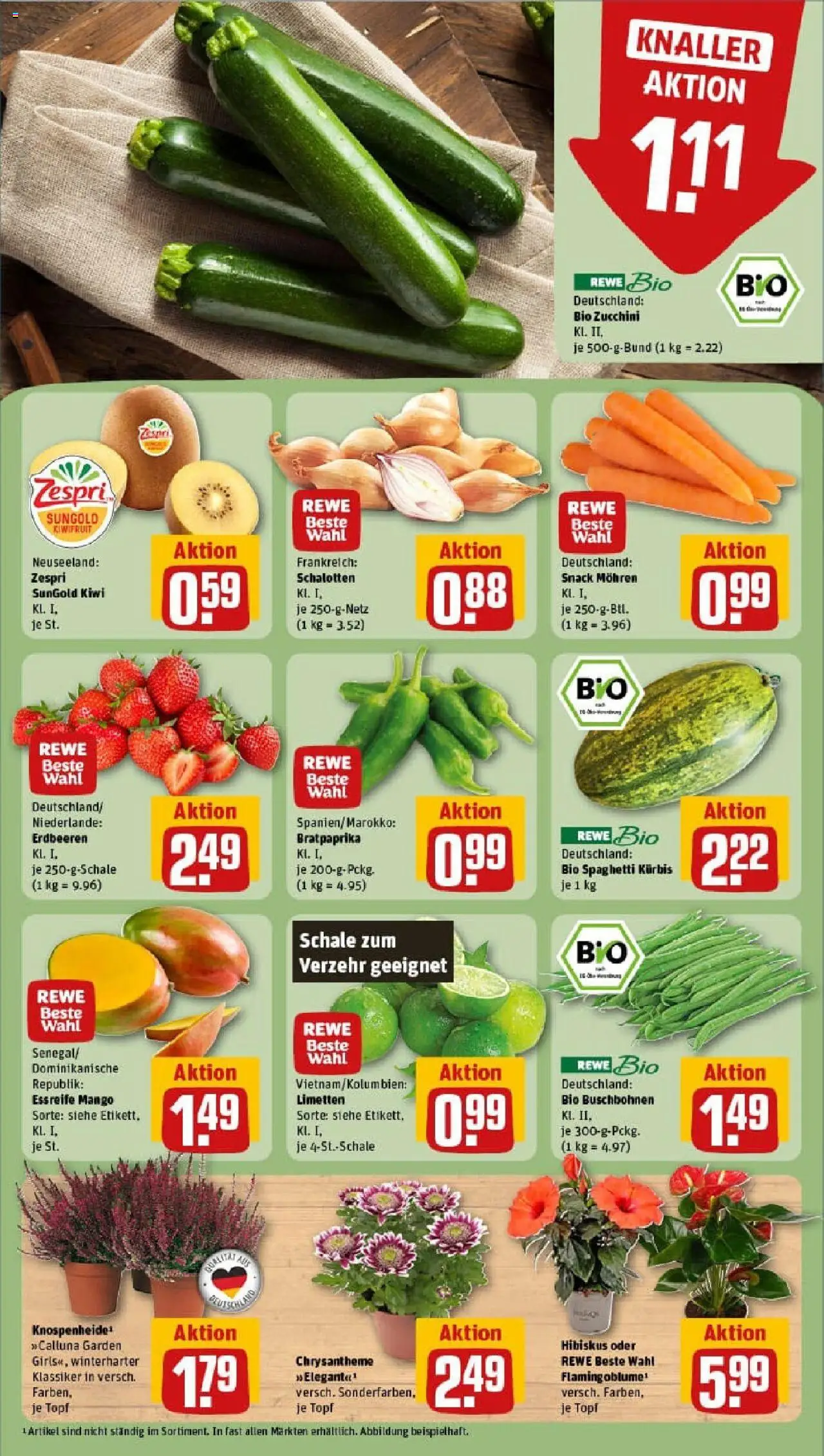 Rewe prospekt Riesa	 - gültig ab dem 24.08.2025 | Seite: 7 | Produkte: Mango, Kürbis, Erdbeeren, Kiwi