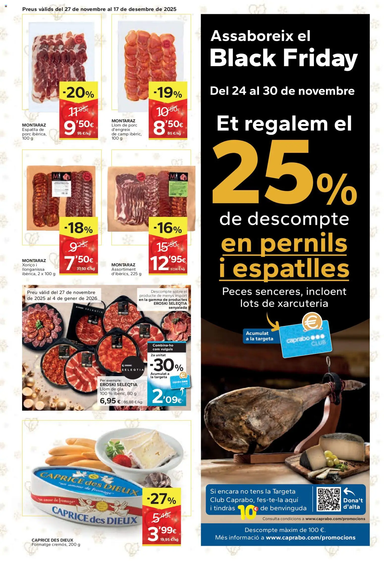 Caprabo Black Friday │ válido desde el 27.11.2025 | Página: 11