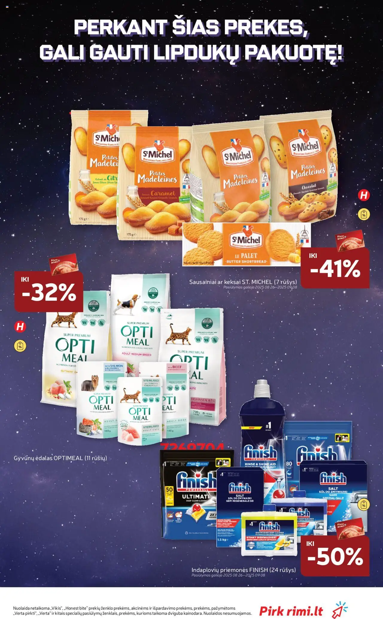 Rimi - Leidinys│galioja nuo 02.09.2025 | Puslapis: 29 | Prekių: Sausainiai