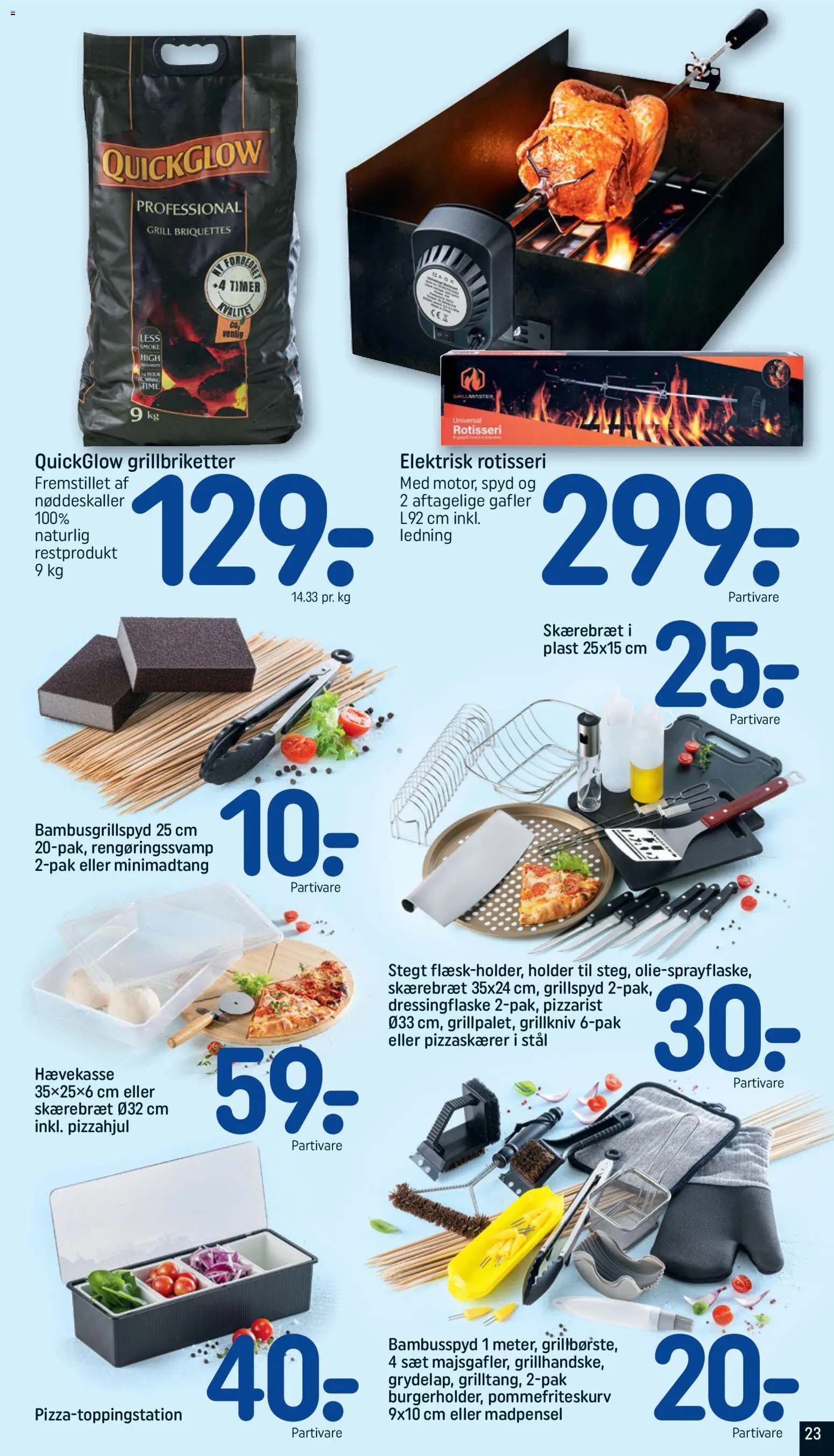 Rema 1000 tilbudsavis – gyldig fra 26.04.2026 | Side: 23 | Produkter: Skærebræt, Grill