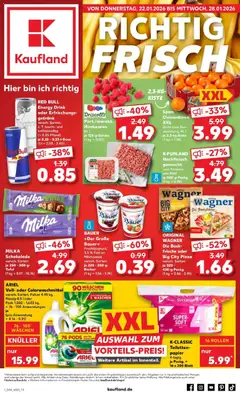 Kaufland prospekt Sondershausen	 ab 22.01.2026 gültig