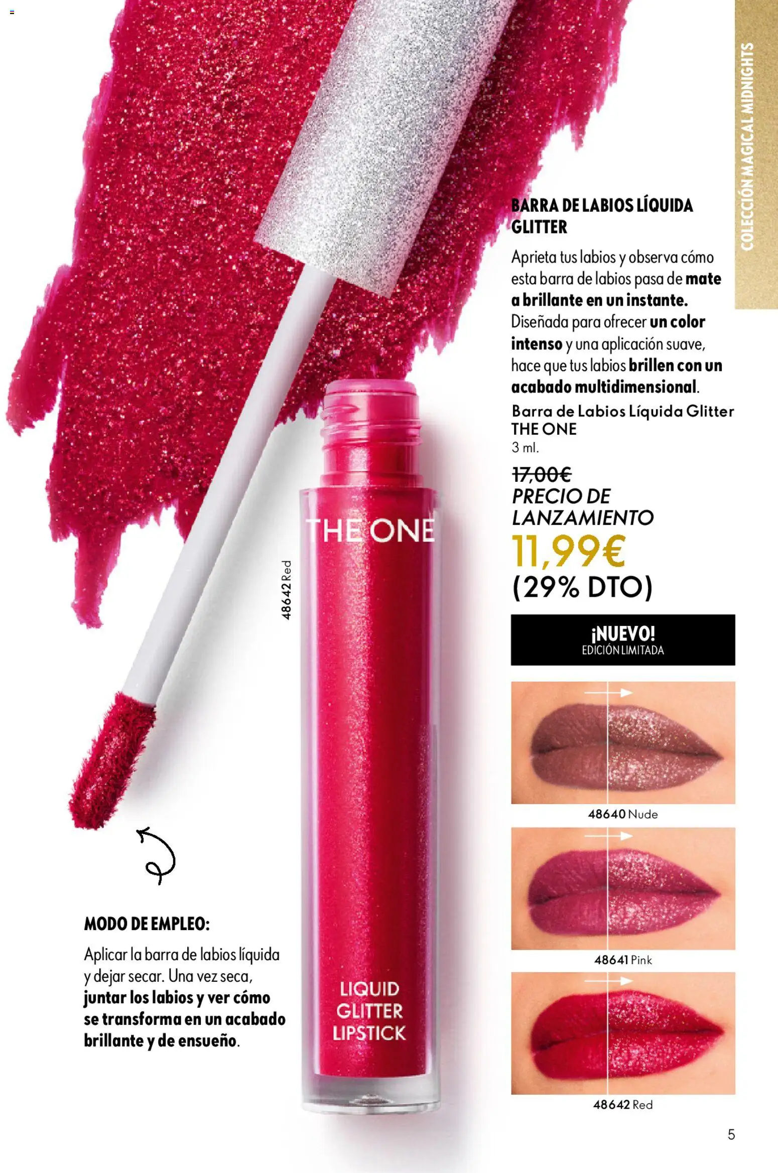 Oriflame - Catálogo Campaña 16 │ válido desde el 19.11.2025 | Página: 5 | Productos: Barra de labios