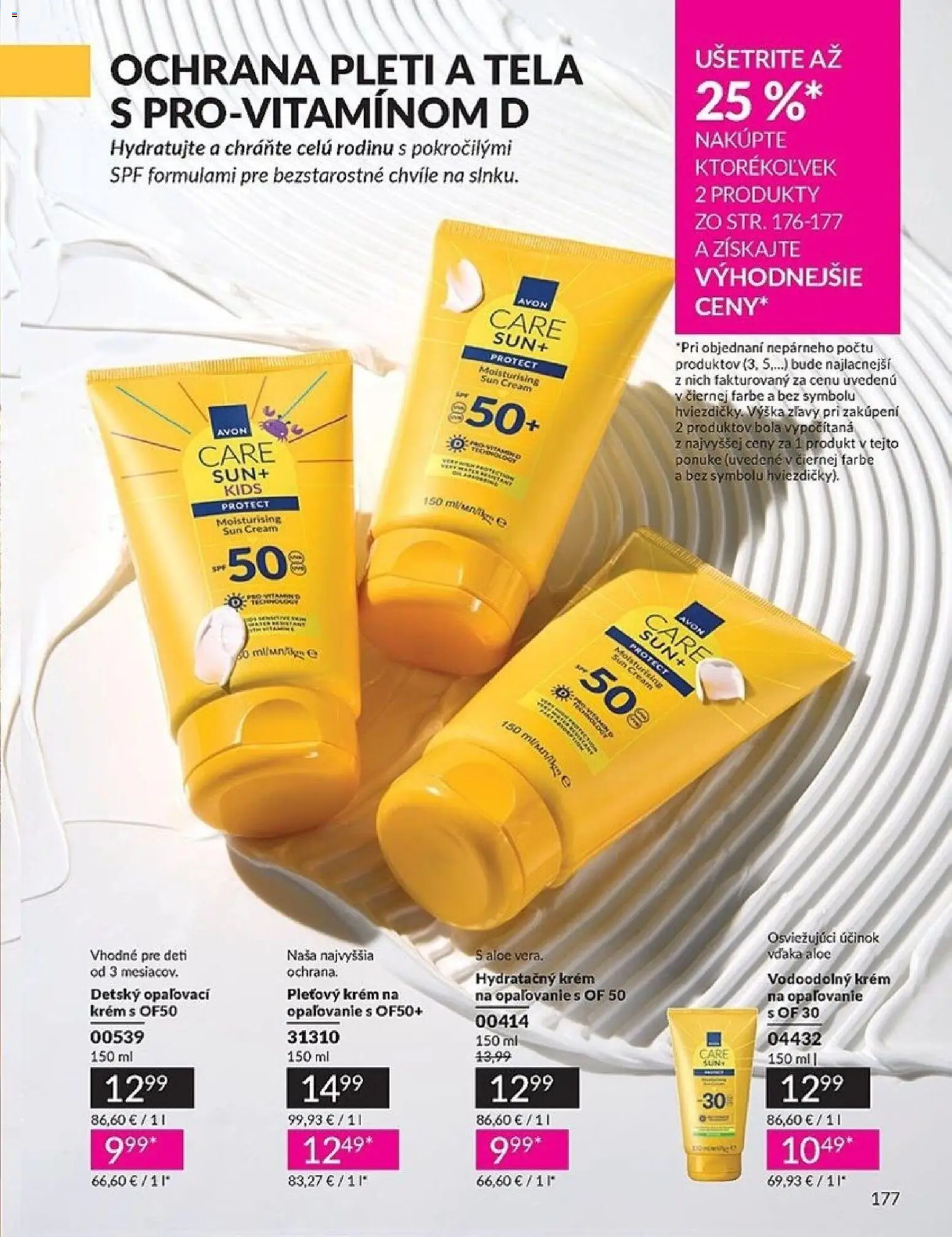 Nové Avon akcie – leták je platný od 01.05.2026 | Strana: 177 | Produkty: Krém