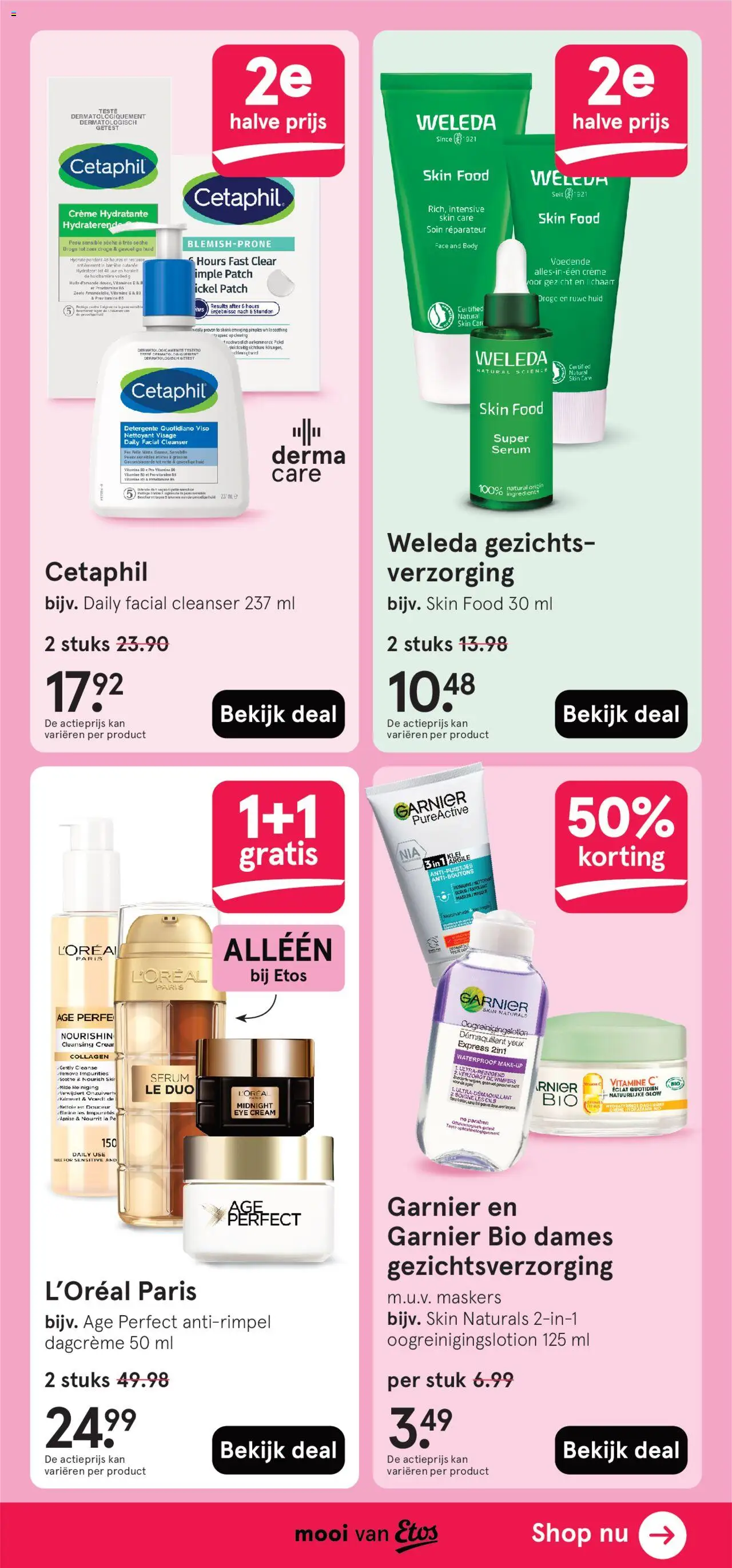 {H1} | Pagina: 13 | Producten: Kan, La, Vitamine C, Masker