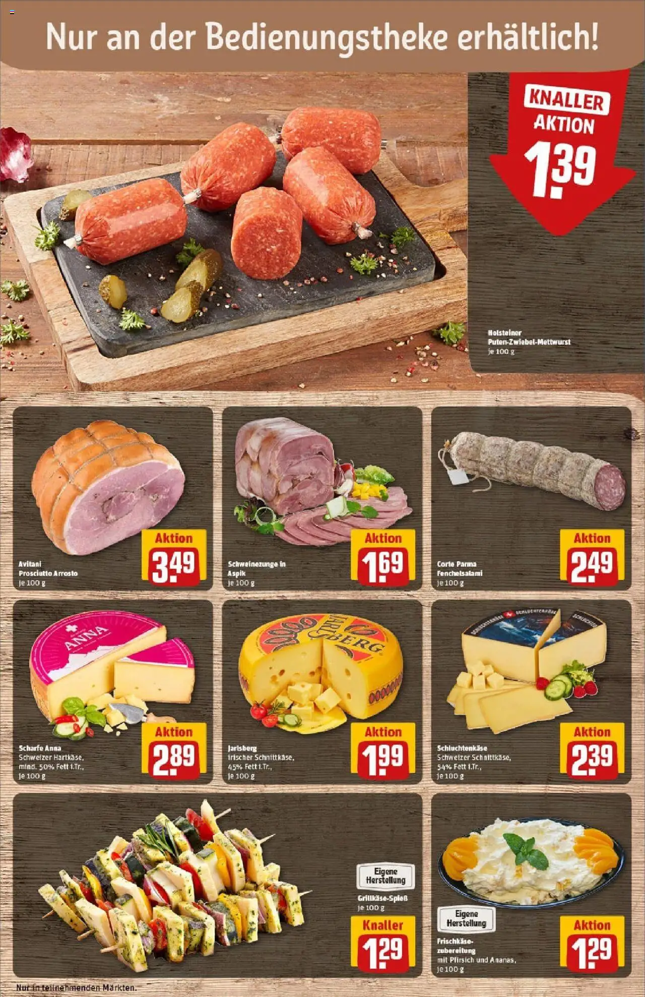 Rewe prospekt Chemnitz	 - gültig ab dem 06.07.2025 | Seite: 11 | Produkte: Pfirsich, Salami, Frischkase
