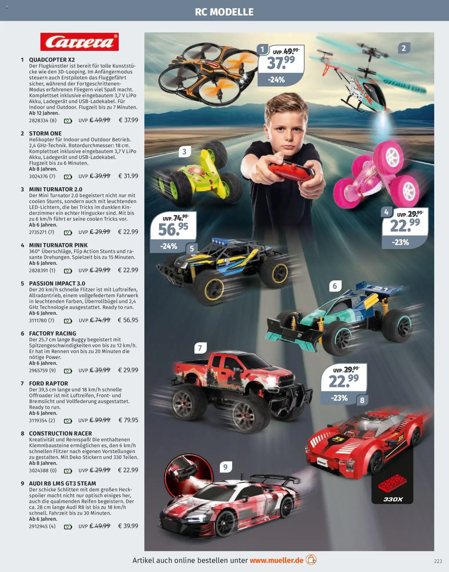 Müller Spielwarenkatalog – gültig ab 27.10.2025 | Seite: 223 | Produkte: Ladegerät