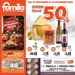 Anteprima del volantino Volantino Famila	 valido a partire dal 27.11.2025