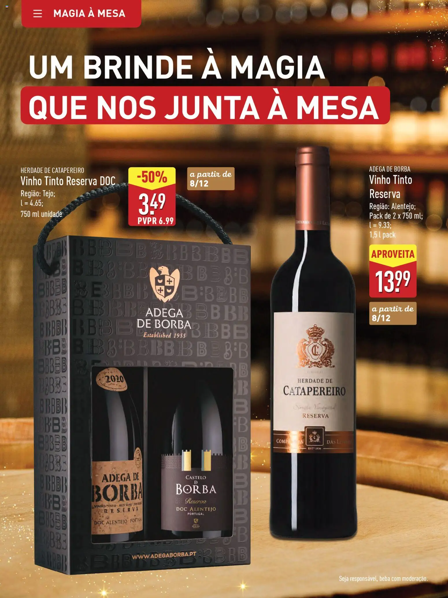 Aldi folheto │ válido de 22.11.2025 | Página: 40 | Produtos: Mesa, Vinho, Vinho tinto