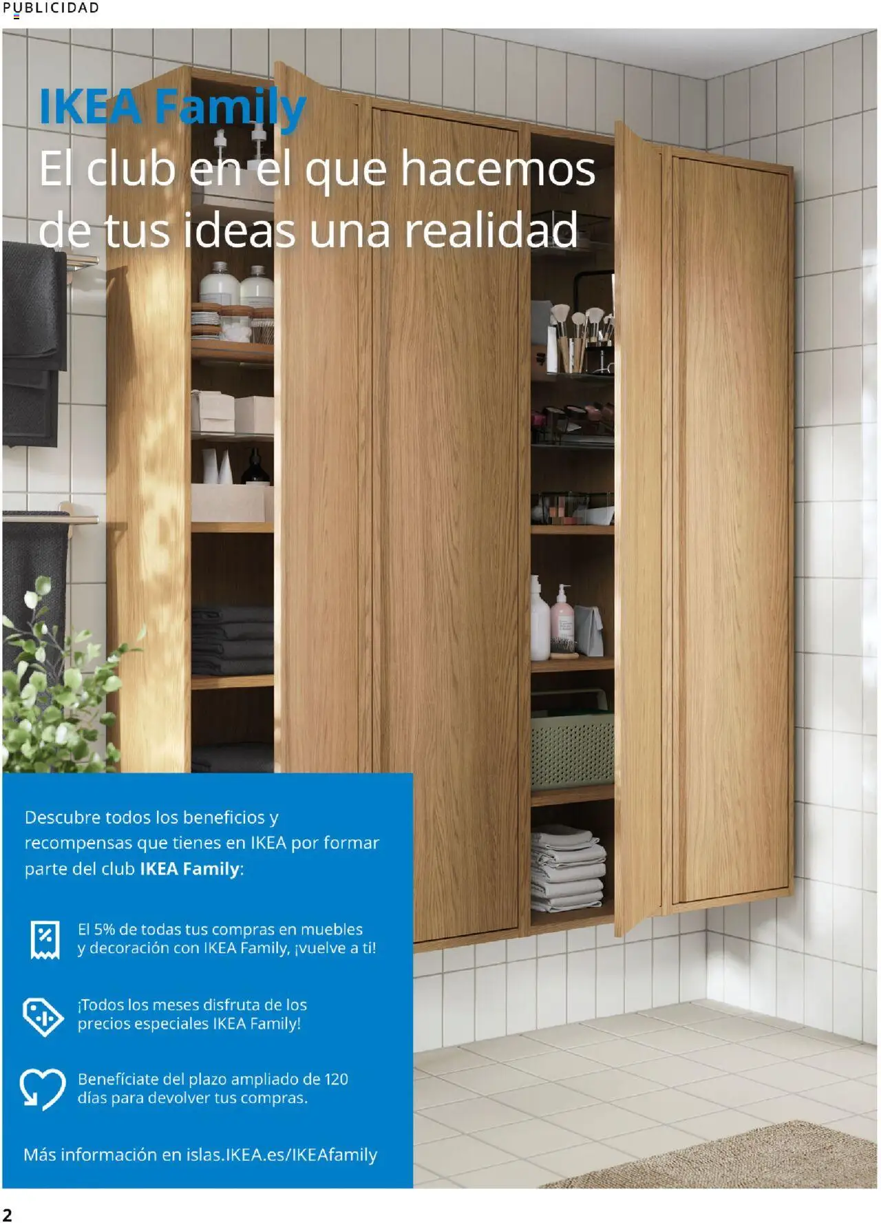 Catálogo IKEA Baños │ válido desde el 01.09.2025 | Página: 2 | Productos: Muebles