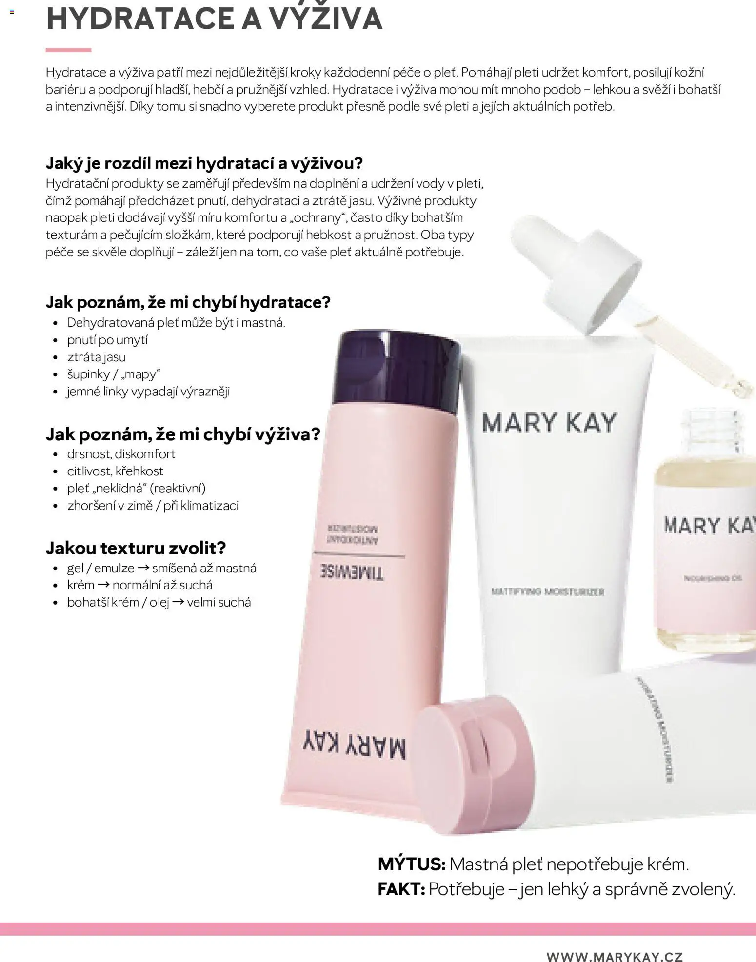 Mary Kay katalog - Průvodce péčí o pleť od 16.04.2026 | Strana: 71 | Produkty: Olej, Krém