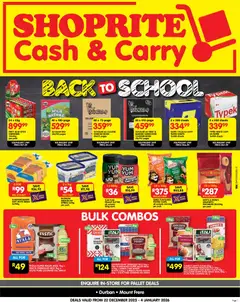 Shoprite specials catalogue – valid from 22.12.2025