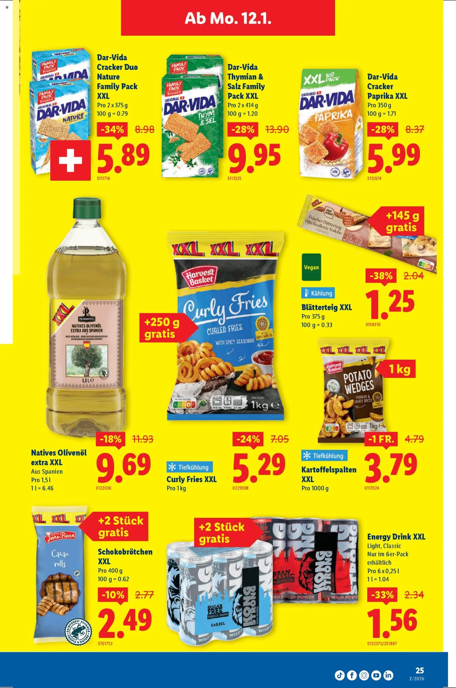 Lidl Aktionen – gültig ab 08.01.2026 | Seite: 25 | Produkte: Salz